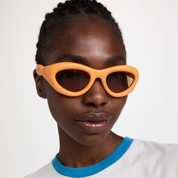 NEW BV1162S 004 BOTTEGA VENETA ORANGE UNISEX  SUNGLASSES - Picture 6 of 13